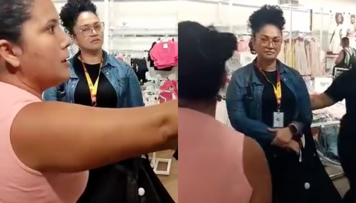 “Cadê a gerente desse krl?”: cliente faz barraco na C&A após irmã ser acusada de roubo, em Manaus; veja vídeo