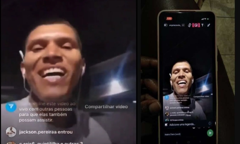 “O crime venceu”: bandido faz live no Instagram da vítima após roubar celular de mulher; veja vídeo