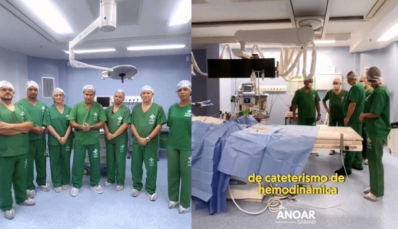 Avanço na Saúde: Secretário Anoar Samad inaugura equipamentos de cateterismo no Hospital Getúlio Vargas