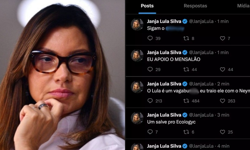 Perfil de Janja no Twitter é hackeado e invasor deixa recado; veja vídeo