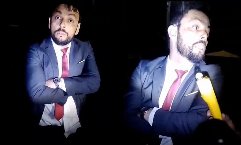 ‘CARA DE PAU’: advogado pego dirigindo bêbado dá voz de prisão para policiais; veja vídeo