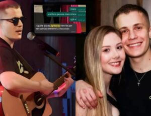 Cantor sertanejo é acusado agressã0 após ter celular da namorada roubado; veja prints