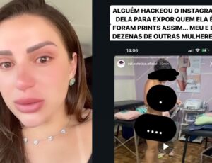 Influencer chora após ser filmada nua sem autorização por clínica de estética; veja vídeo