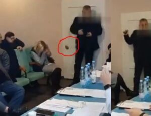URGENTE: deputado da Ucrânia det0na gr4nadas durante reunião com políticos; veja vídeo