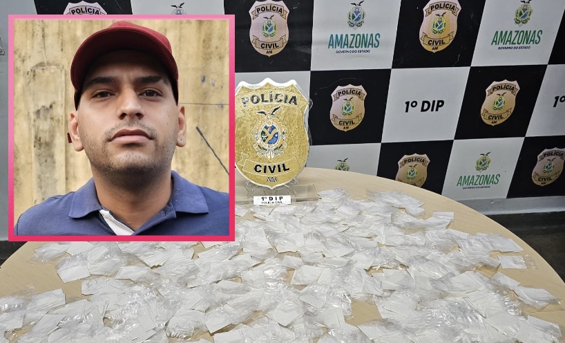 Delivery de Dr0gas: parceiro de ‘Mariate do CV’ é preso com 1500 trouxinhas na Praça 14