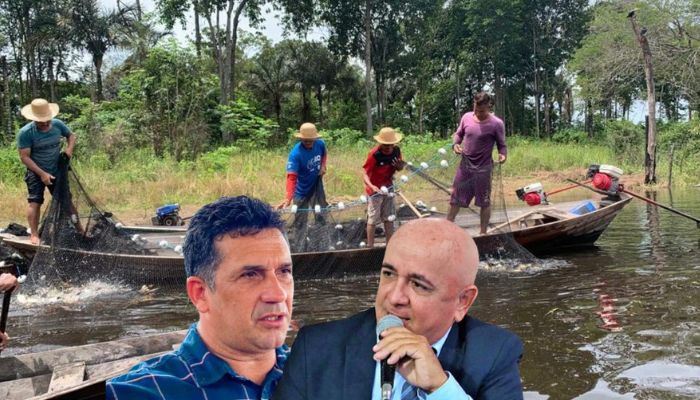 Vereador e primo de Beto D’Angelo dá as costas para pescadores e produtores rurais durante votação