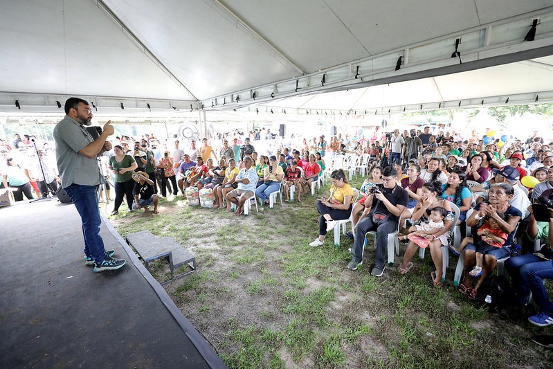 Wilson Lima inaugura mais três ramais em Manacapuru