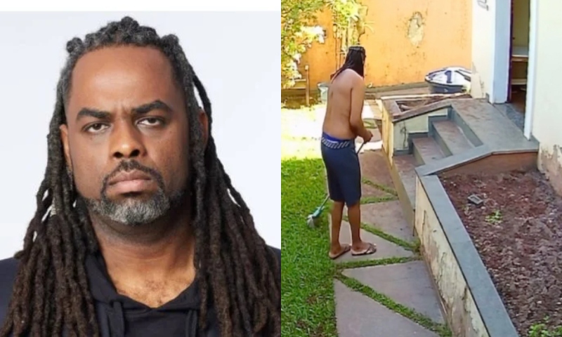 Manoel Soares tem casa invadida por bandido e luta contra ladrão; veja vídeo