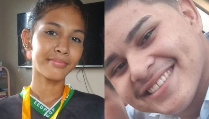 Polícia civil divulga as imagens de jovem e adolescente que desapareceram em Manaus