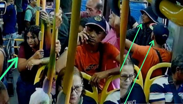 Pânico no busão: veja o momento que passageiro leva t1ro durante assalto em Manaus
