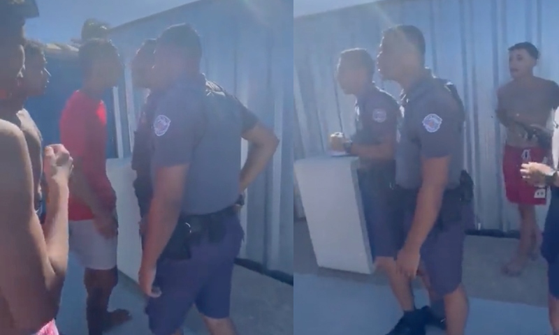 ABSURDO: ladrões de celular enfrentam a polícia: “não temos mais medo de vocês”; veja vídeo