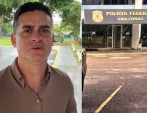 Prefeito David Almeida vai até a PF denunciar áudio manipulado usando Inteligência Artificial; veja vídeo
