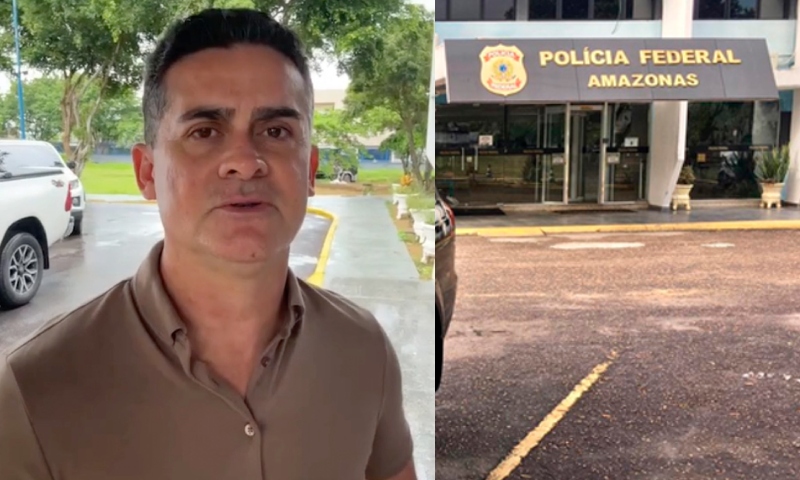 Prefeito David Almeida vai até a PF denunciar áudio manipulado usando Inteligência Artificial; veja vídeo
