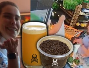 Merenda da m0rte: mulher que envenen0u ex-sogro e a mãe dele aparece fazendo compras; veja vídeo