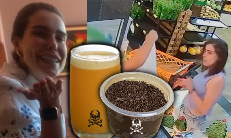 Merenda da m0rte: mulher que envenen0u ex-sogro e a mãe dele aparece fazendo compras; veja vídeo