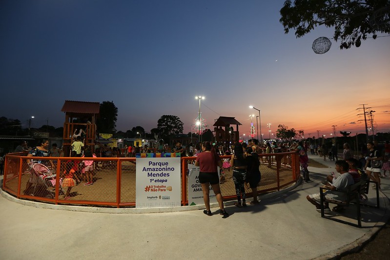 Prefeitura de Manaus manterá parque Amazonino Mendes aberto na véspera e no feriado de Natal
