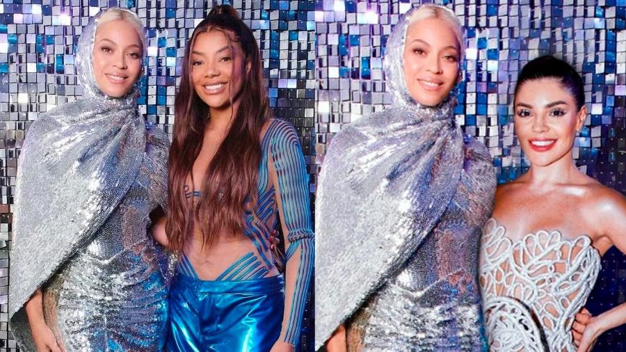 Famosos fazem montagens ao lado de Beyoncé e Ludmilla se revolta: “Vamos se mancar”