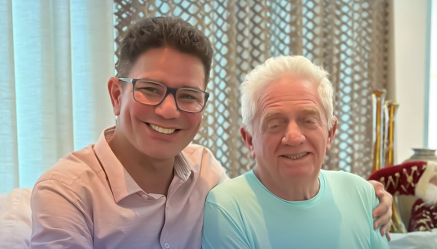 Gladson Cameli celebra o Natal ao lado do pai após decisão de Barroso