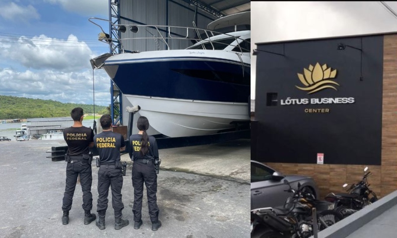 Operação Fair Play: PF apreende iate de empresário investigado por lavagem de dinheiro em Manaus