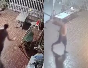 Marido endemoni4do coloca f0go na esposa enquanto ela dorme; veja vídeo