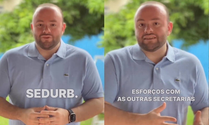 URGENTE: Fausto Jr confirma ida para Secretaria de Estado de Desenvolvimento Urbano; veja vídeo