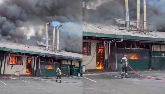 Urgente: Churrascaria Tropeiro pega fogo em Manaus; veja vídeos