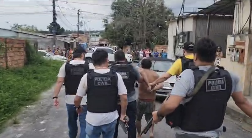 A casa caiu: suspeito de sequestrar gerente do Tahiti Motel é preso em Manaus; veja vídeo