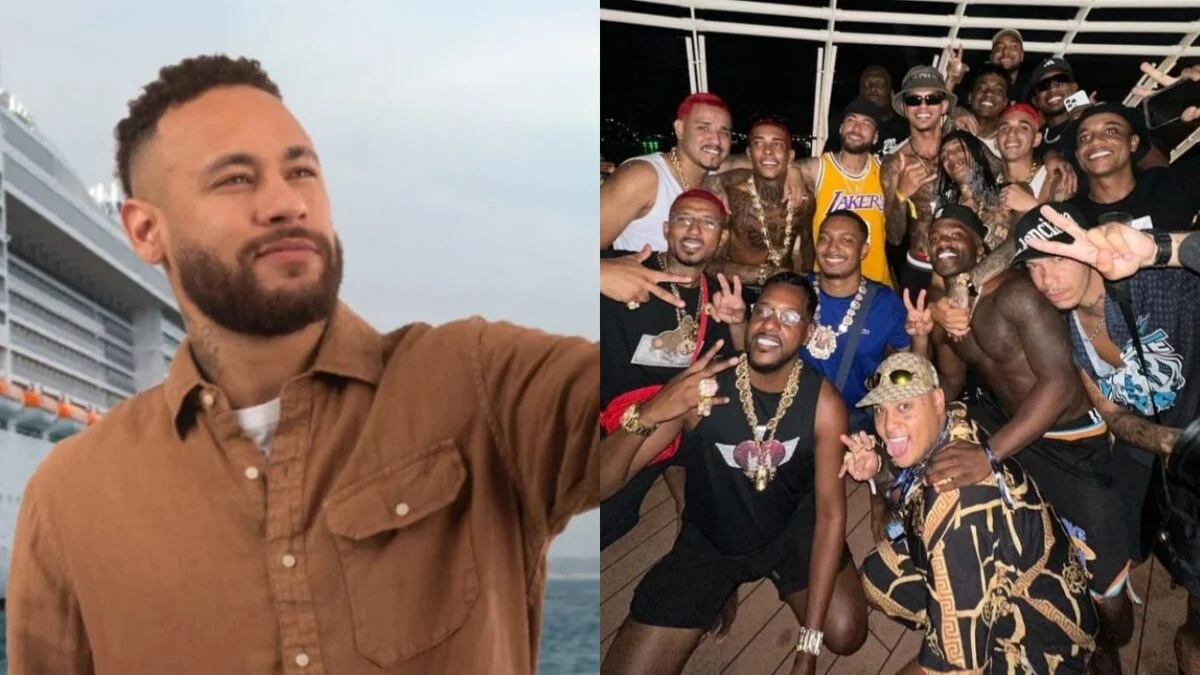 Deu ruim: celebridades sofrem ‘arrastão’ em cruzeiro de Neymar