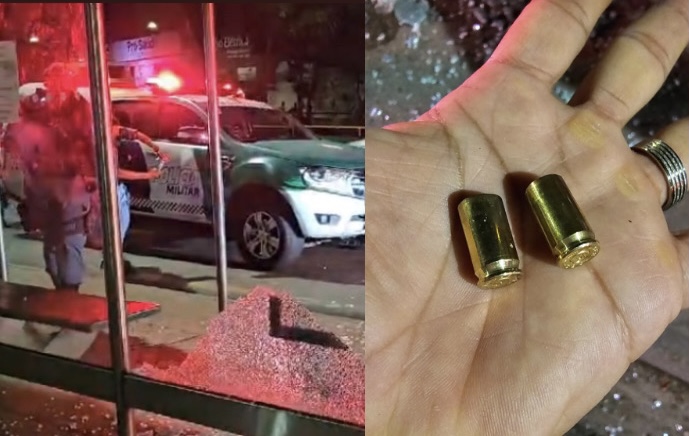 URGENTE: viatura é metralhad4 por criminos0s na Compensa; veja vídeos