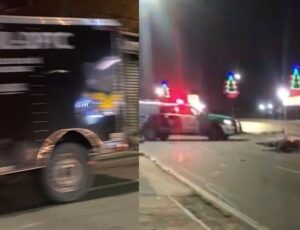 Tragédia da madrugada: motoqueiro m0rre em grave acidente na avenida Djalma Batista; veja vídeo