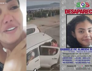 Mãe que mora em Manaus implora por ajuda após filhar desaparecer em Santa Catarina; veja vídeo
