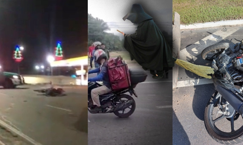 ‘A bruxa tá solta’: em menos de 24h, três motociclistas m0rrem no trânsito de Manaus; veja vídeo