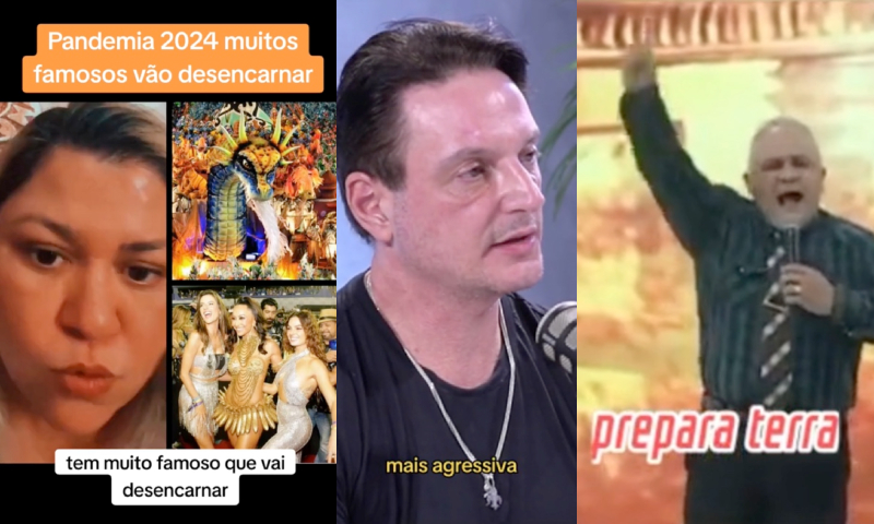 URGENTE: Videntes, Ex-Satanista e até Pastores preveem pandemia em 2024: ‘CANCELEM O CARNAVAL’; veja vídeo