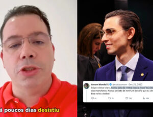 'Rasteira política': Wilker Barreto quer o lugar de Amom no Cidadania para disputar a Prefeitura de Manaus