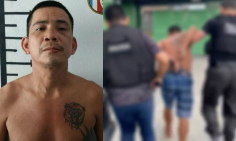 ‘Vai virar moça na cadeia’: vulgo ‘Culhão’, bandido que estupr0u a própria filha, é preso; veja vídeo