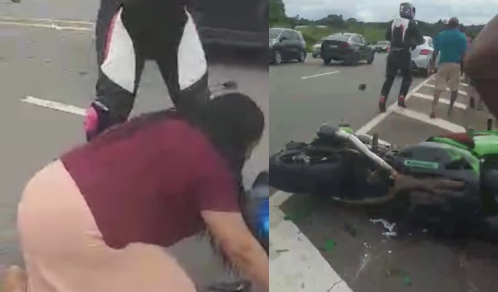 Viúva procura por senhora que orava pelo seu marido em trágico acidente no AM; veja