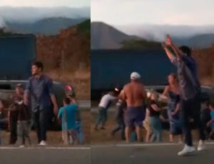 Tragédia: jovem tenta pedir ajuda em estrada movimentada e o pior acontece; veja vídeo