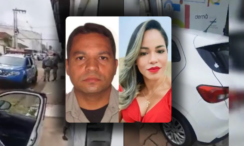 Br1ga de casal termina com a morte de PM e ex-esposa; veja vídeo