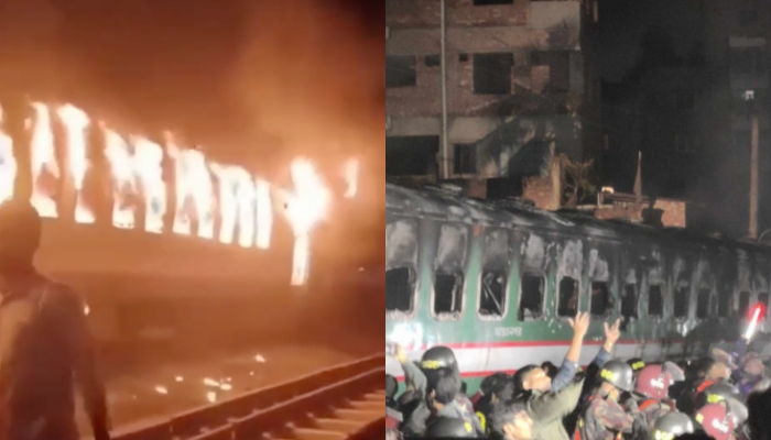 Cenas f0rtíssim4s: homem m0rre pedindo ajuda após resgatar crianças de trem que foi incendiado; veja vídeo