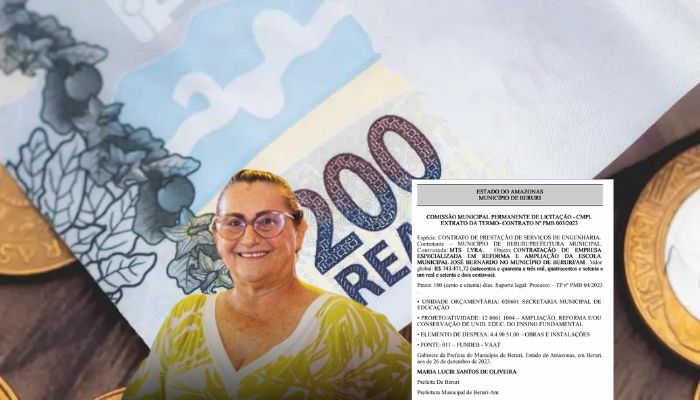 Arte da Multiplicação: Prefeita de Beruri transforma obra de escola em tesouro; veja valores