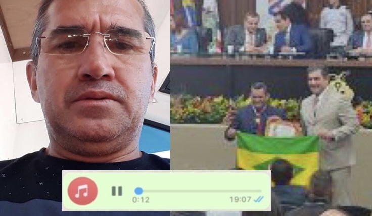 Vaza áudio do pré-candidato a prefeito de Alvarães revelando trama contra o prefeito Lucenildo Macedo; ouça