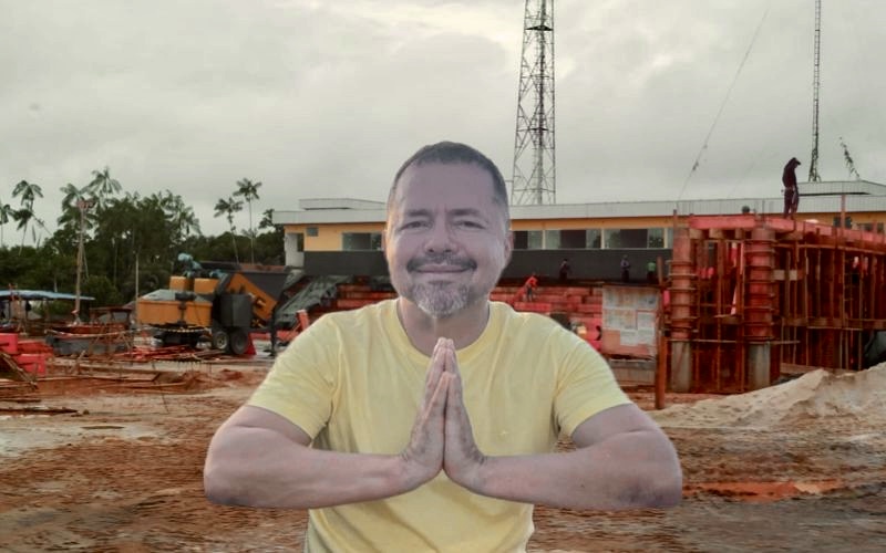 ‘Promessas de político’: prefeito de Barcelos atrasa obra em Piabodromo e deixa o povo sem o Festival do Peixe