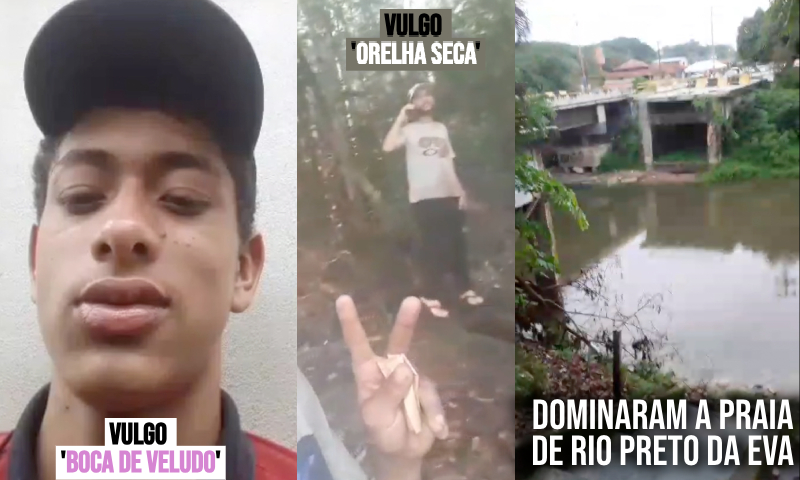 EXCLUSIVO: saiba quem são os traficantes que “tocam o terror” em Rio Preto da Eva; veja vídeo