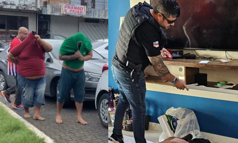 “Traficantes perigosos”: vulgo ‘Gordão’, ‘Sabão’ e ‘Gama’ são presos no bairro Colônia Terra Nova; veja vídeo