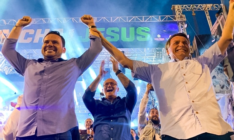 “A Direita mudou o jogo”: com apoio de Bolsonaro, chapa do PL pode chegar direto ao 2º turno das eleições em Manaus