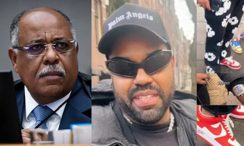 Filho do ministro Benedito Gonçalves, do STJ, ostenta com roupas de grife e joias no TikTok; veja vídeo