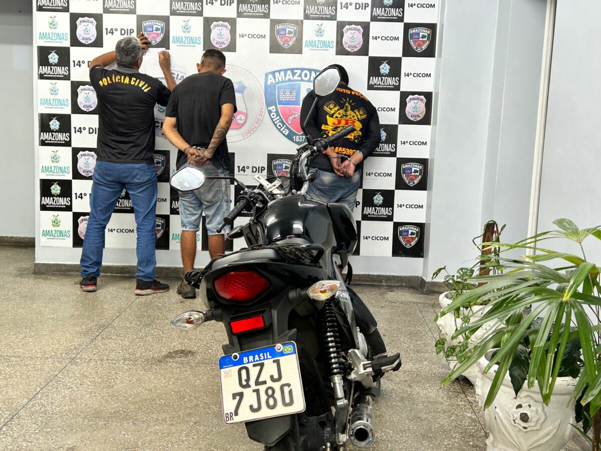 A casa caiu: dupla é presa após cometer ‘arrastão’ na zona Leste de Manaus