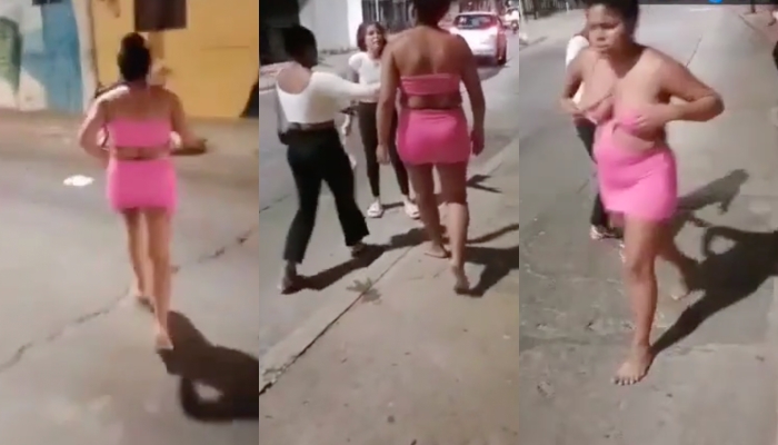 Vulgo ‘Barbie Cavalona’ descobre chifre e derruba amante novinha de moto; veja vídeo