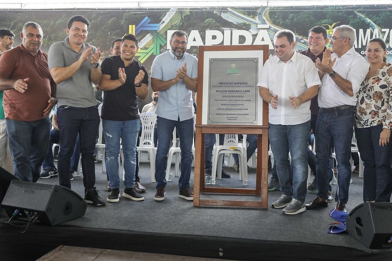 Wilson Lima inaugura Trevo do Rapidão Rodoanel e destaca avanço da maior obra de mobilidade urbana do AM