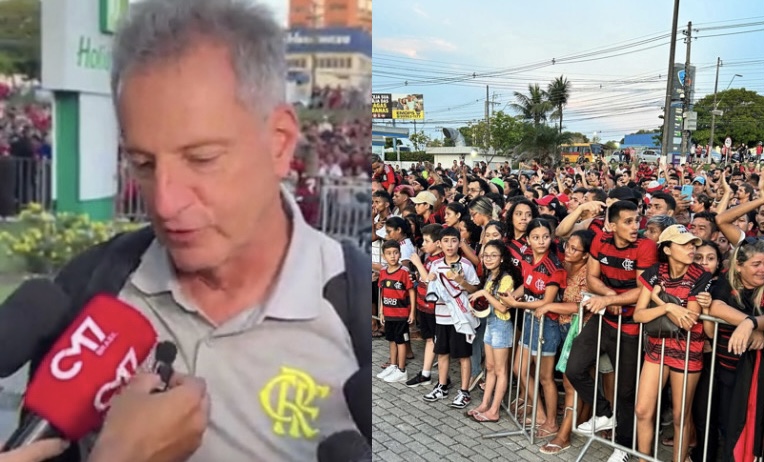 EXCLUSIVO: presidente do Flamengo afirma em entrevista ao CM7 Brasil: ”Manaus é o presente do Rubro-Negro!”